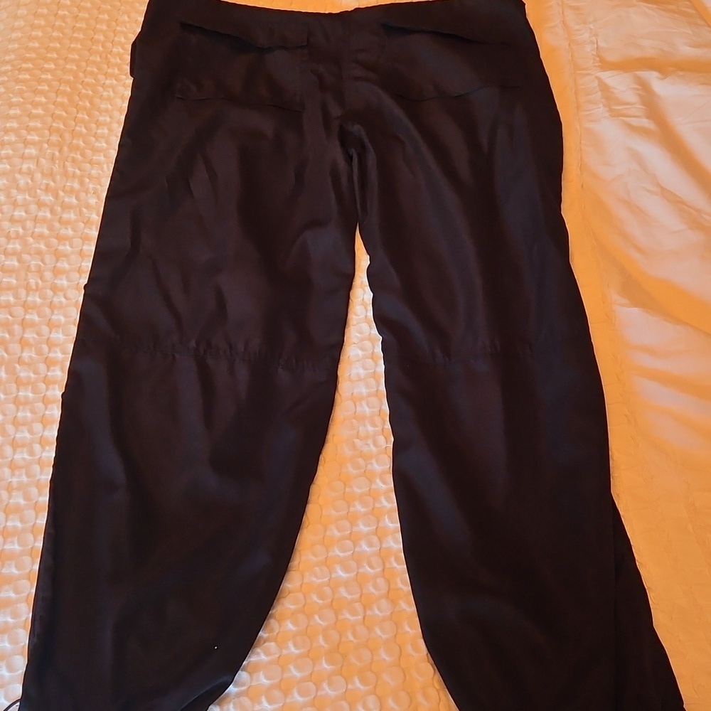 Black Drawstring Pants - Picture 3 of 4